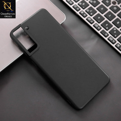 Samsung Galaxy S21 Plus 5G Cover - Black - New Premium Quality Silicone Case Slim Protective Back Cover