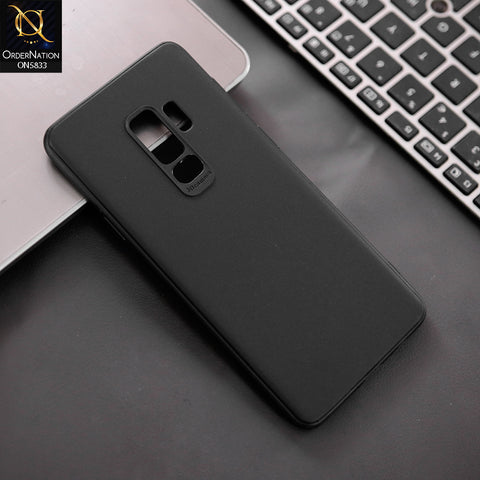 Samsung Galaxy S9 Plus Cover - Black - New Premium Quality Silicone Case Slim Protective Back Cover