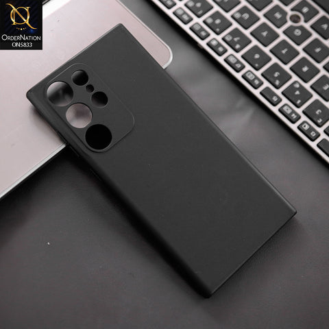 Samsung Galaxy S23 Ultra 5G Cover - Black - New Premium Quality Silicone Case Slim Protective Back Cover