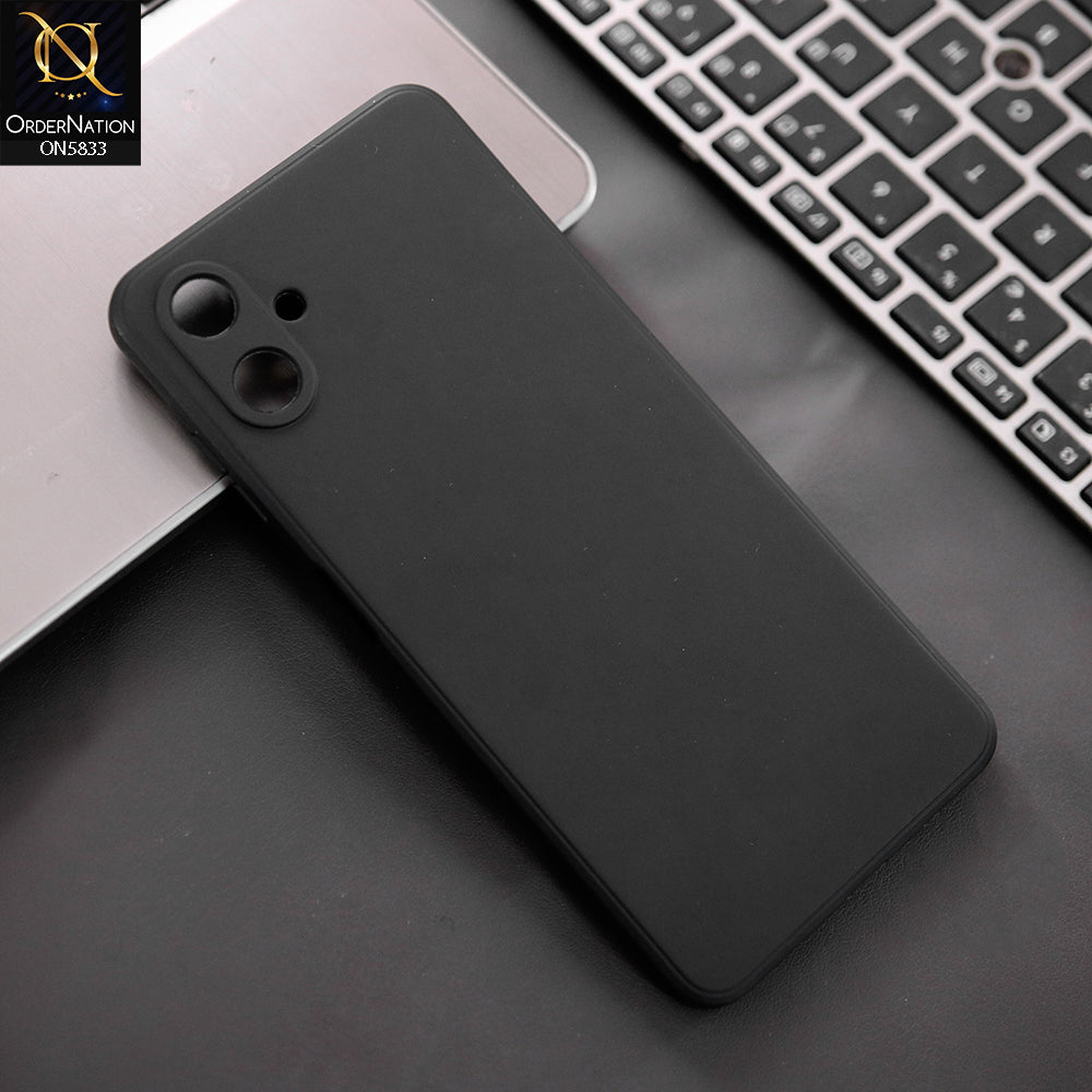 Samsung Galaxy A06 Cover - Black - New Premium Quality Silicone Case Slim Protective Back Cover
