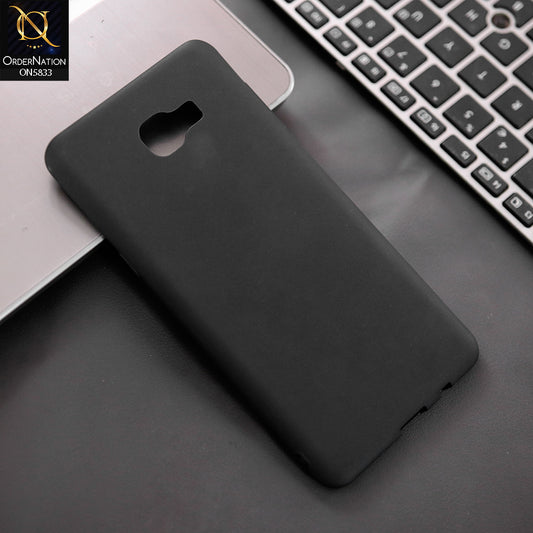 Samsung Galaxy C9 Pro Cover - Black - New Premium Quality Silicone Case Slim Protective Back Cover