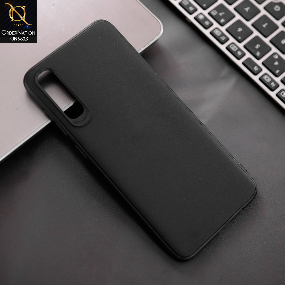 Samsung Galaxy A70s Cover - Black - New Premium Quality Silicone Case Slim Protective Back Cover