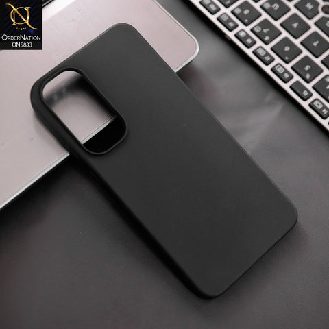 Samsung Galaxy S24 FE Cover - Black - New Premium Quality Silicone Case Slim Protective Back Cover