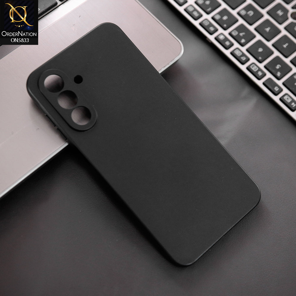 Samsung Galaxy A26 Cover - Black - New Premium Quality Silicone Case Slim Protective Back Cover