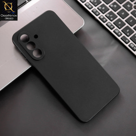 Samsung Galaxy A17 Cover - Black - New Premium Quality Silicone Case Slim Protective Back Cover