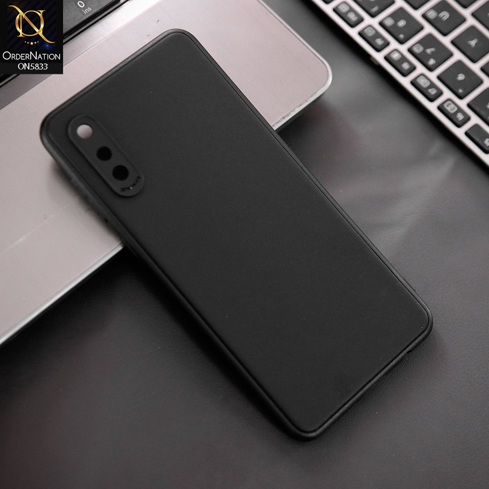 Samsung Galaxy M02 Cover - Black - New Premium Quality Silicone Case Slim Protective Back Cover