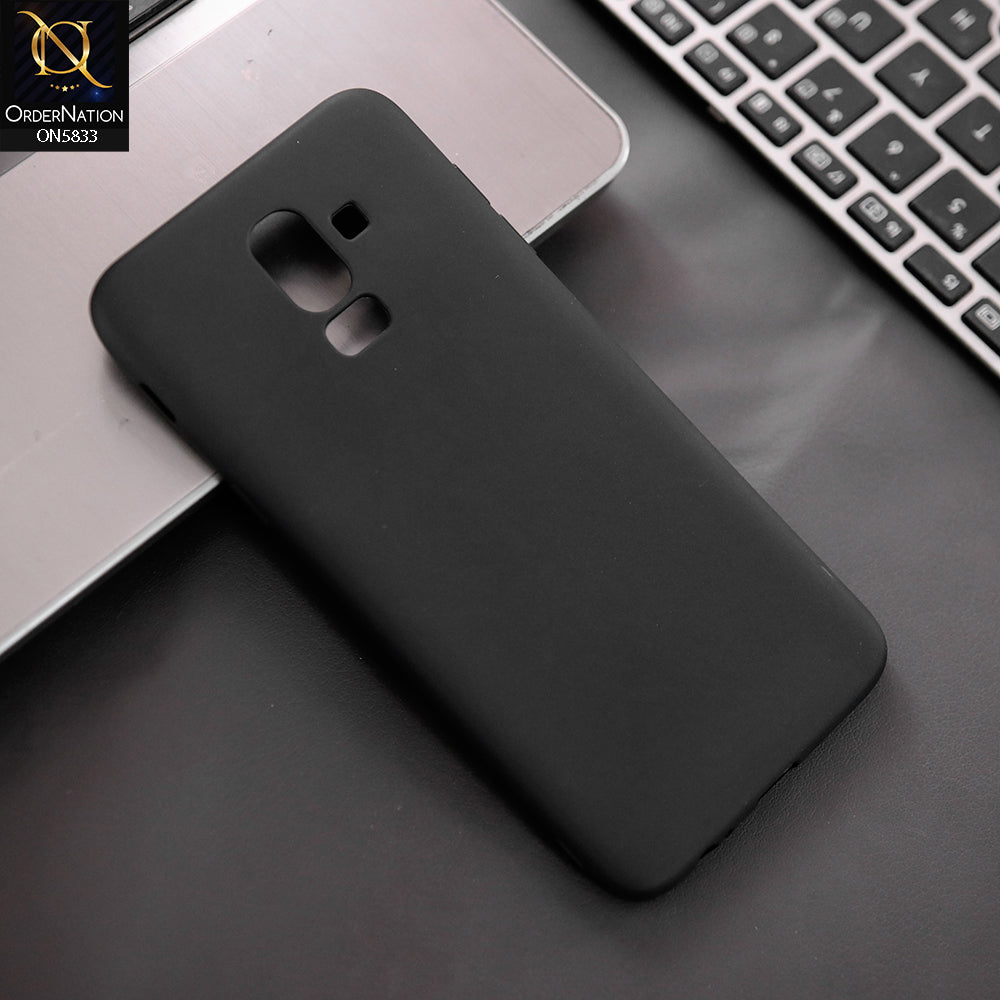 Samsung Galaxy S9 Cover - Black - New Premium Quality Silicone Case Slim Protective Back Cover