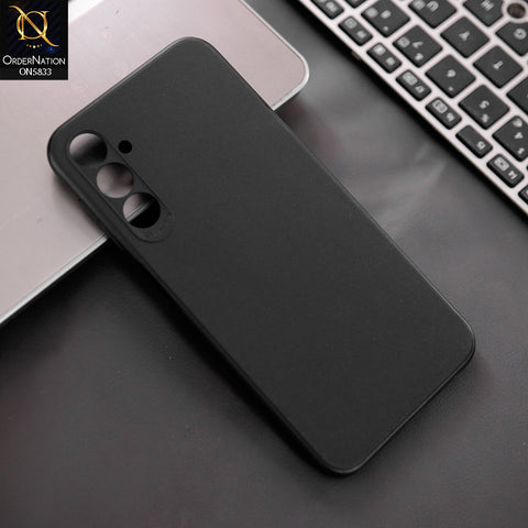 Samsung Galaxy A24 4G Cover - Black - New Premium Quality Silicone Case Slim Protective Back Cover