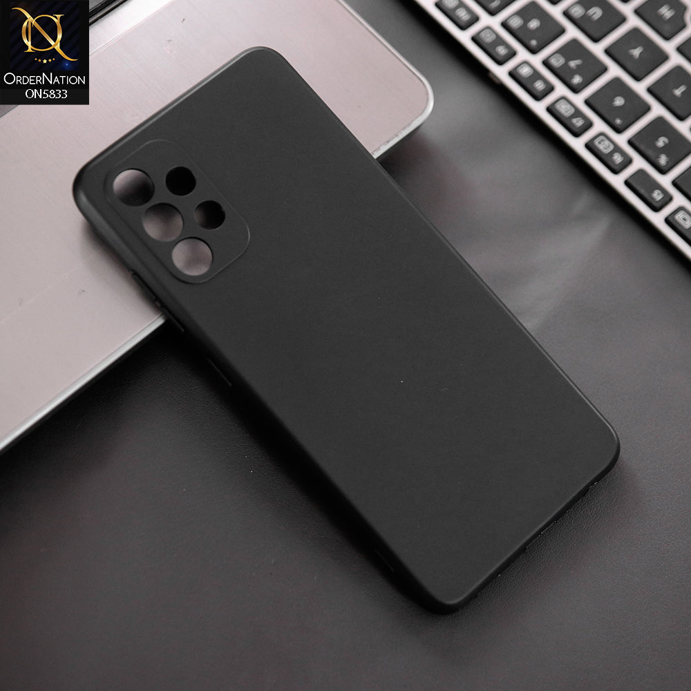Samsung Galaxy A32 Cover - Black - New Premium Quality Silicone Case Slim Protective Back Cover