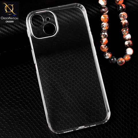 Tecno Spark Go 1 Cover - Soft 4D Design Shockproof Silicone Transparent Clear Camera Protection Case