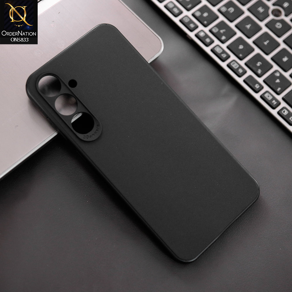Samsung Galaxy A55 Cover - Black - New Premium Quality Silicone Case Slim Protective Back Cover