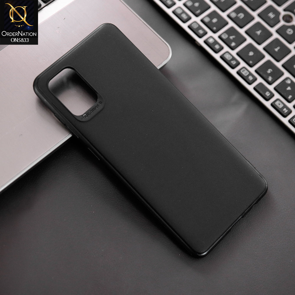 Samsung Galaxy A31 Cover - Black - New Premium Quality Silicone Case Slim Protective Back Cover