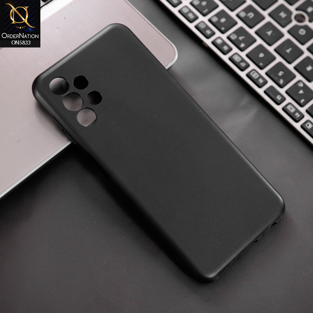 Samsung Galaxy A13 Cover - Black - New Premium Quality Silicone Case Slim Protective Back Cover