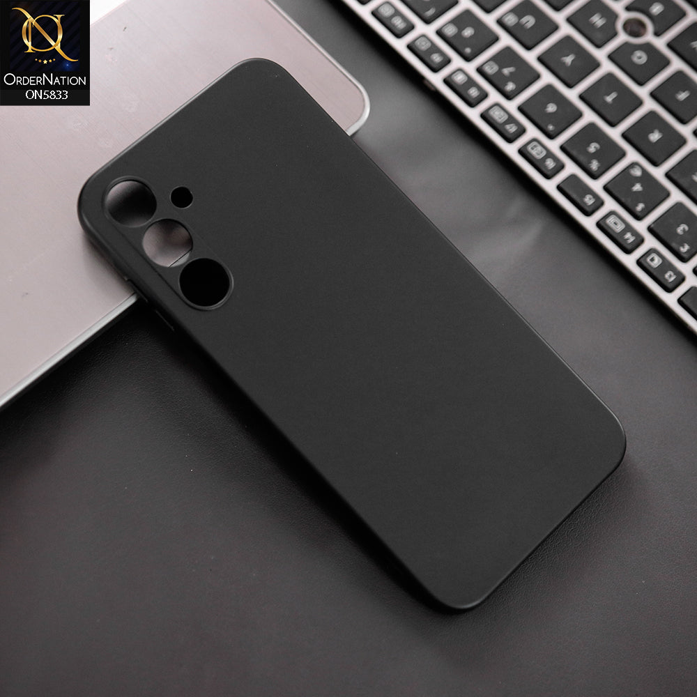 Samsung Galaxy A25 5G Cover - Black - New Premium Quality Silicone Case Slim Protective Back Cover