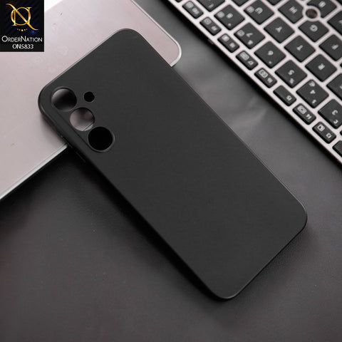 Samsung Galaxy A25 5G Cover - Black - New Premium Quality Silicone Case Slim Protective Back Cover