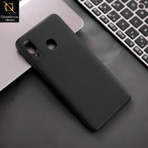 Samsung Galaxy M10s Cover - Black - New Premium Quality Silicone Case Slim Protective Back Cover