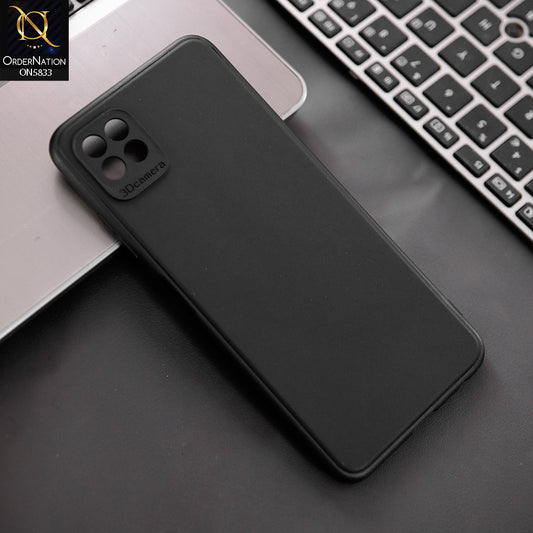 Samsung Galaxy A22 5G Cover - Black - New Premium Quality Silicone Case Slim Protective Back Cover