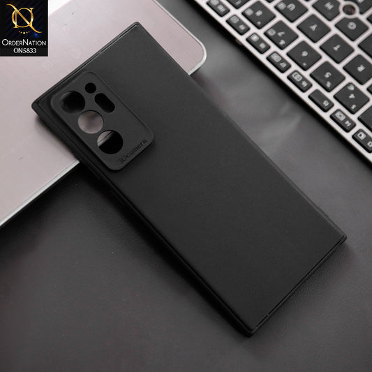 Samsung Galaxy Note 20 Ultra Cover - Black - New Premium Quality Silicone Case Slim Protective Back Cover