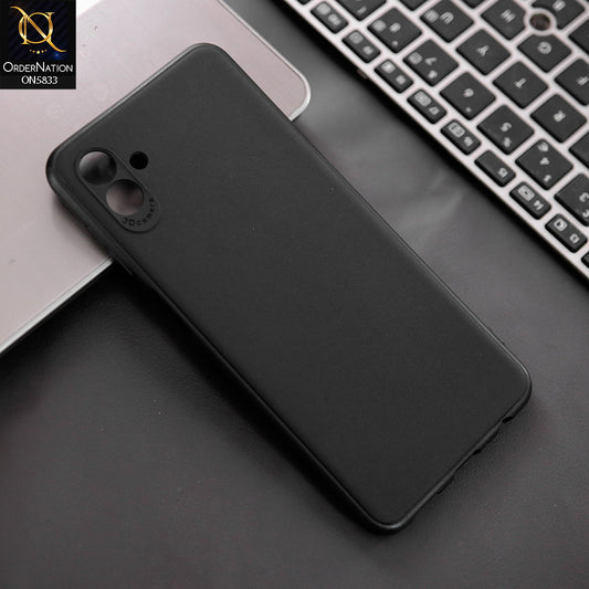 Samsung Galaxy A04 Cover - Black - New Premium Quality Silicone Case Slim Protective Back Cover