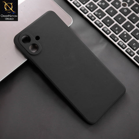 Samsung Galaxy A07 4G Cover - Black - New Premium Quality Silicone Case Slim Protective Back Cover
