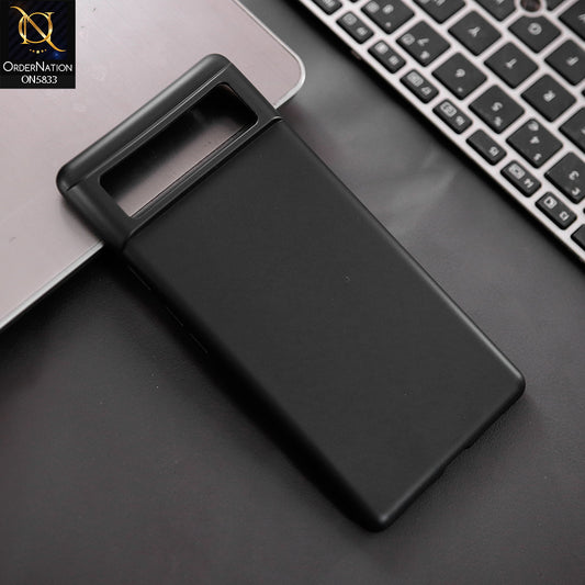 Google Pixel 6 Cover - Black - New Premium Quality Silicone Case Slim Protective Back Cover