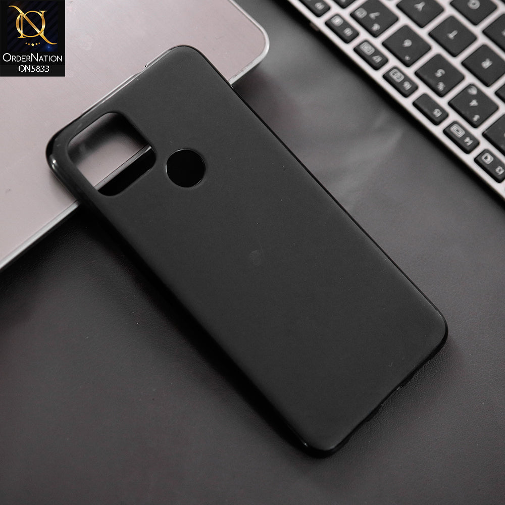 Google Pixel 5 Cover - Black - New Premium Quality Silicone Case Slim Protective Back Cover