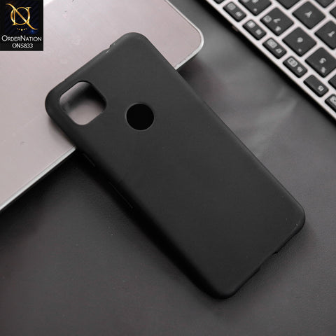 Google Pixel 4a 5G Cover - Black - New Premium Quality Silicone Case Slim Protective Back Cover