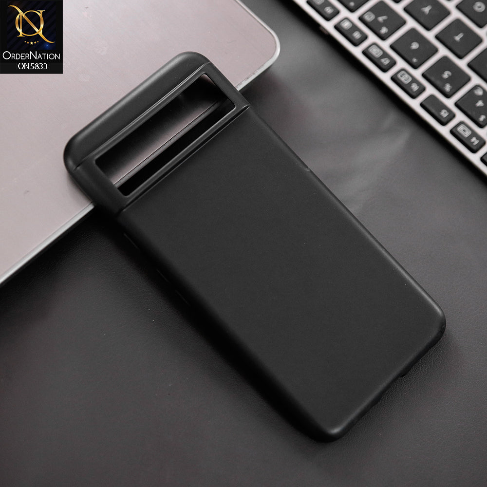 Google Pixel 8 Cover - Black - New Premium Quality Silicone Case Slim Protective Back Cover
