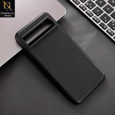Google Pixel 8 Cover - Black - New Premium Quality Silicone Case Slim Protective Back Cover