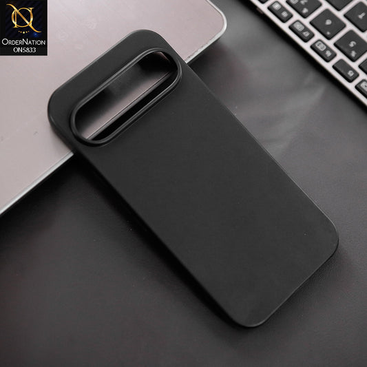 Google Pixel 9 Pro Cover - Black - New Premium Quality Silicone Case Slim Protective Back Cover