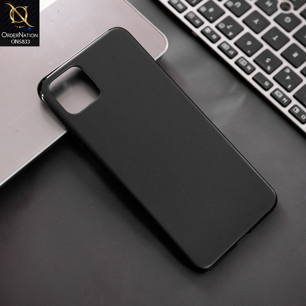 Google Pixel 4 XL Cover - Black - New Premium Quality Silicone Case Slim Protective Back Cover