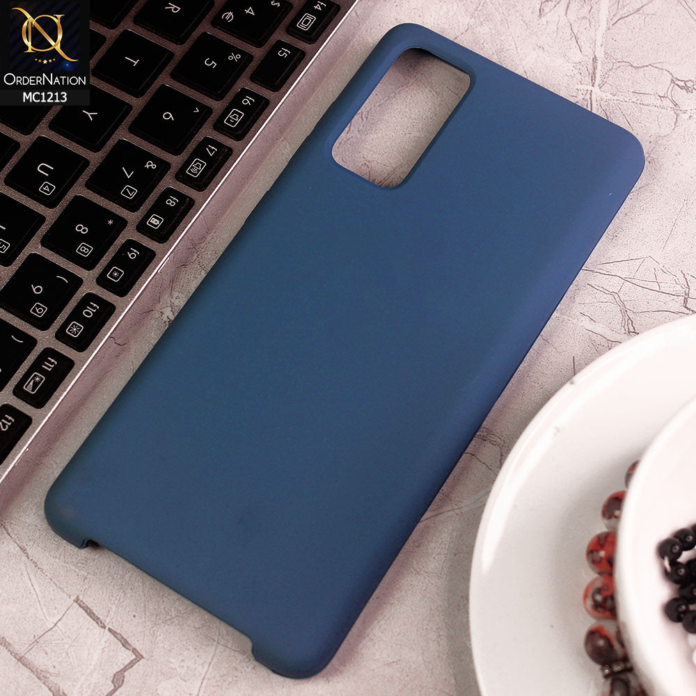 Samsung Galaxy S20 FE - Cobalt Blue - Soft Shockproof Sillica Gel Case