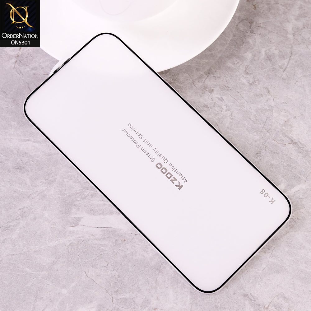 Iphone 16 Pro Max  Screen Protector - Transparent - Kzdoo Full Glass Clear Anti Dust Protector