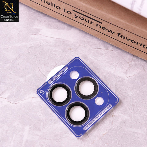 Iphone 15 Pro Max Camera Protector - Blue- Lito S Plus Camera glass Protector