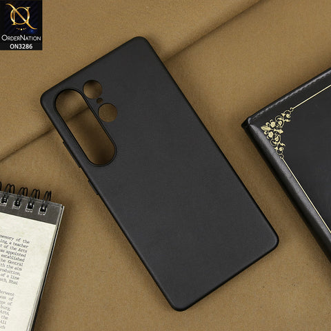 Samsung Galaxy S25 Ultra Cover - Black - K-DOO Noble Collection Leather PU - PC Case
