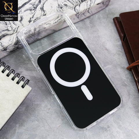 iPhone 17 Pro Max Cover - Black - Shockproof Hybrid Protective Cover Magnetic Charging Compatible