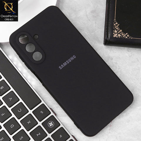 Samsung Galaxy A16 Cover - Black - Soft Shockproof Silica Gel Case With Camera Protection Case