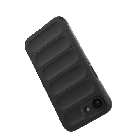 iPhone 16e Cover - Black -  New Flexible TPU Mobile Phone Back Cover Scratch Proof Phone Protective Case
