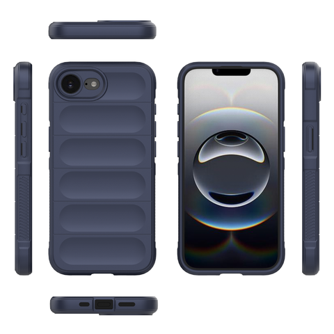 iPhone 16e Cover - Gray - New Flexible TPU Mobile Phone Back Cover Scratch Proof Phone Protective Case