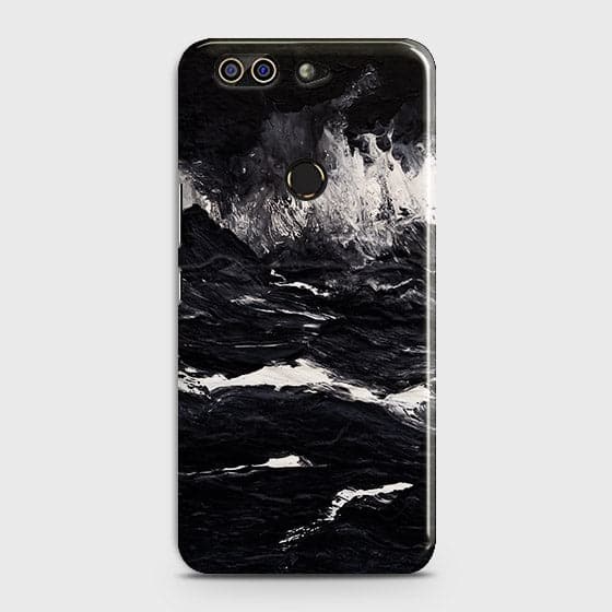 Infinix Zero 5 Cover - Black Ocean Marble Trendy Printed Hard Case with Life Time Colors Guarantee -B31 (1) ( Fast Delivery )