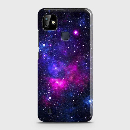 Infinix Smart HD 2021 Cover - Dark Galaxy Stars Modern Printed Hard Case with Life Time Colors Guarantee b55 ( Fast Delivery )