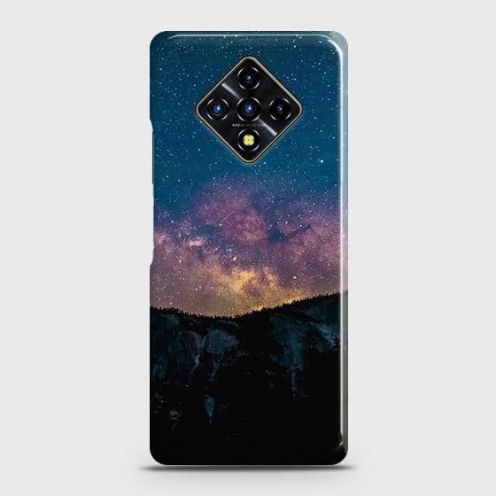 Infinix Zero 8 Cover - Matte Finish - Embrace Dark Galaxy  Trendy Printed Hard Case with Life Time Colors Guarantee B74 ( Fast Delivery )