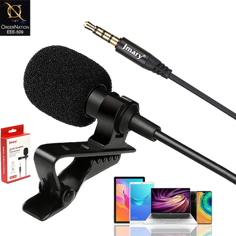Jmary MC-R1 Lavalier Microphone for 3.5mm Jack