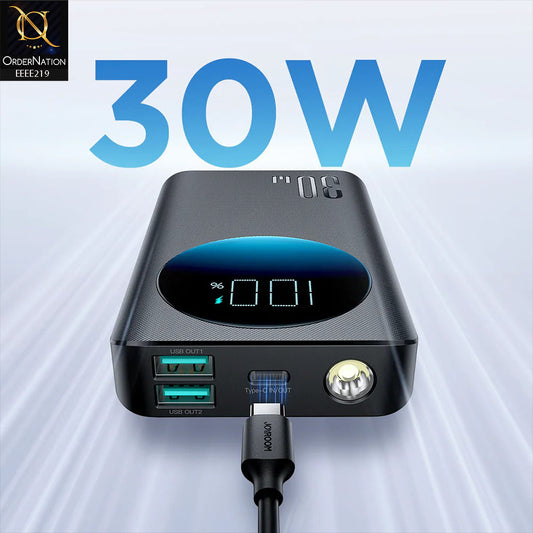 JOYROOM PBF01 10000mAh 30W Power Bank -Black