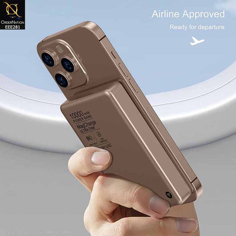 LITO Desert Titanium Wireless(15W) Magnetic Magsafe 10000mah 20W Power Bank