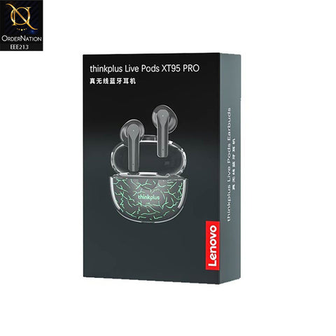 Lenovo Thinkplus XT95 Pro True Wireless Earbuds - White