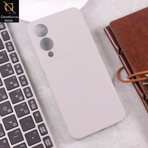 Vivo Y17s Cover - Gray - New Premium High Quality Matte Sillica Gel Soft Case