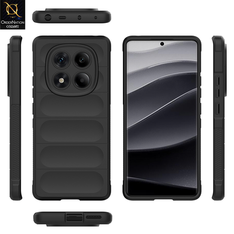 Xiaomi Redmi Note 14 Pro 4G Cover - Black - New Flexible TPU Mobile Phone Back Cover Scratch Proof Phone Protective Case