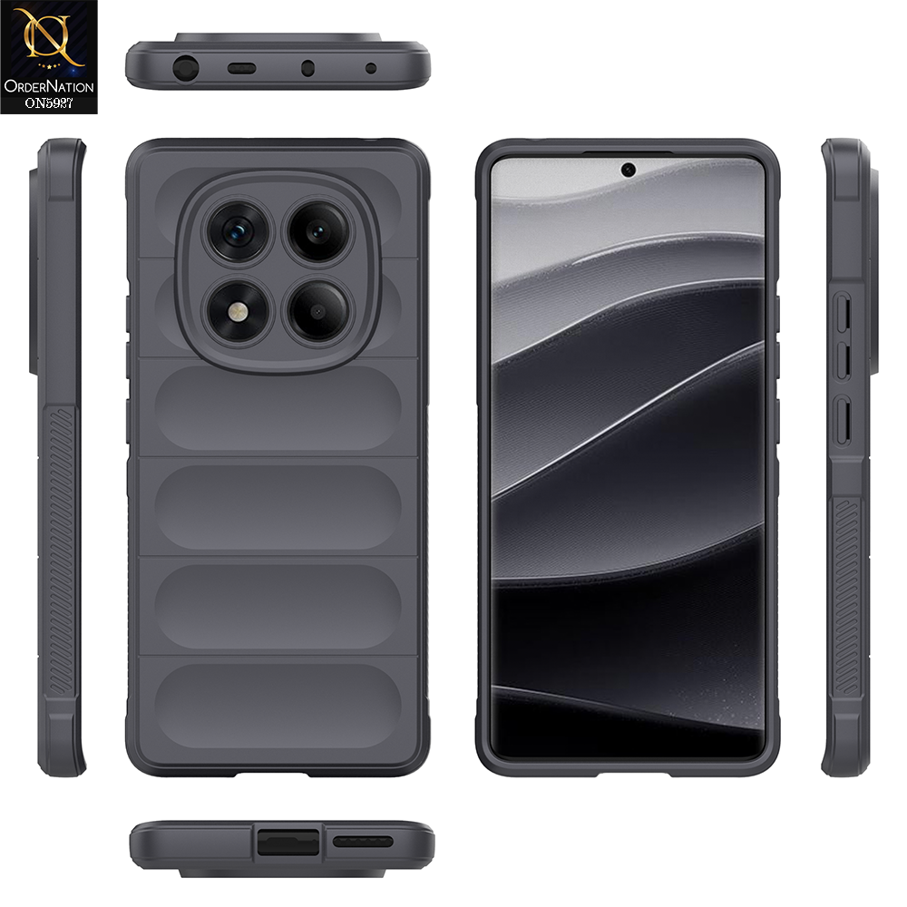 Xiaomi Redmi Note 14 Pro 4G Cover - Gray - New Flexible TPU Mobile Phone Back Cover Scratch Proof Phone Protective Case