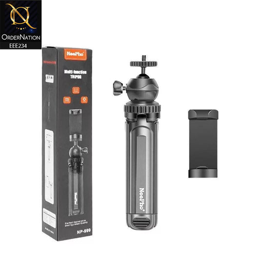 NeePho NP-999 Premium Mini Phone/Camera Tripod Stand - Black